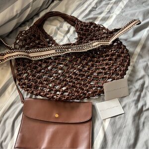 Stella McCartney Brown knotted bag